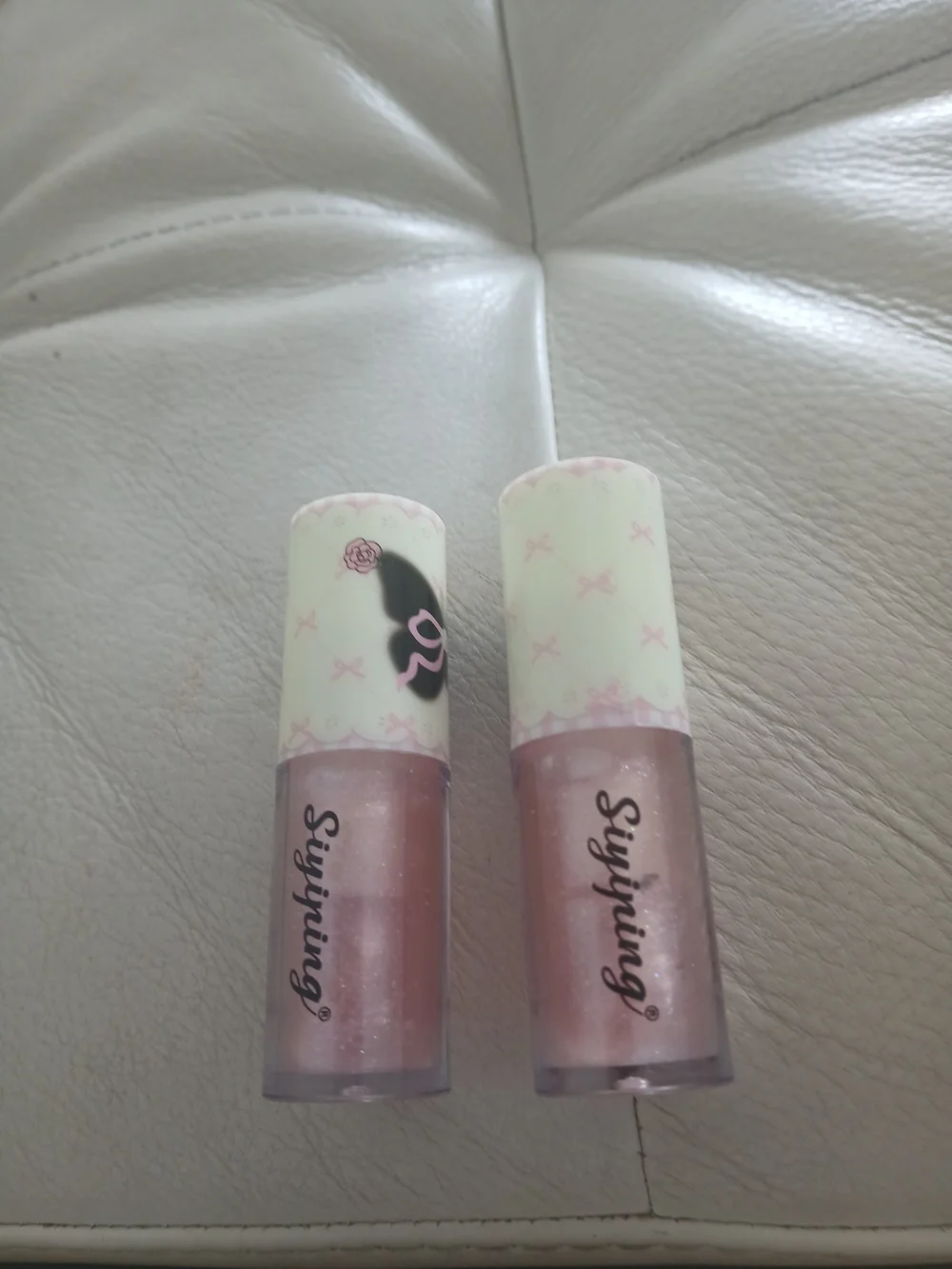 Pink Shimmer Lip Gloss – Soft Rose Sheen
